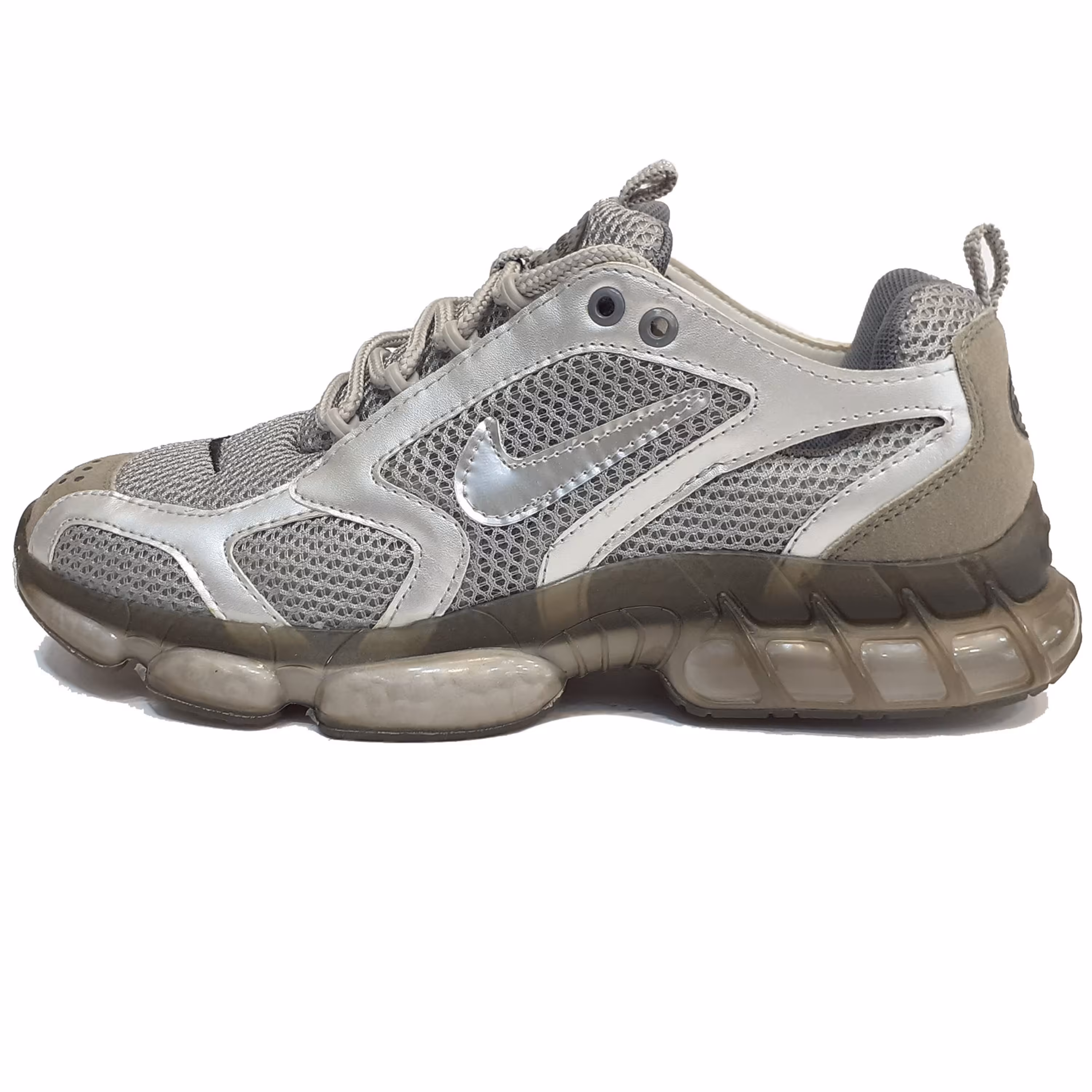 کفش راحتی مردانه نایکی مدل استاسی Stussy طوسی 