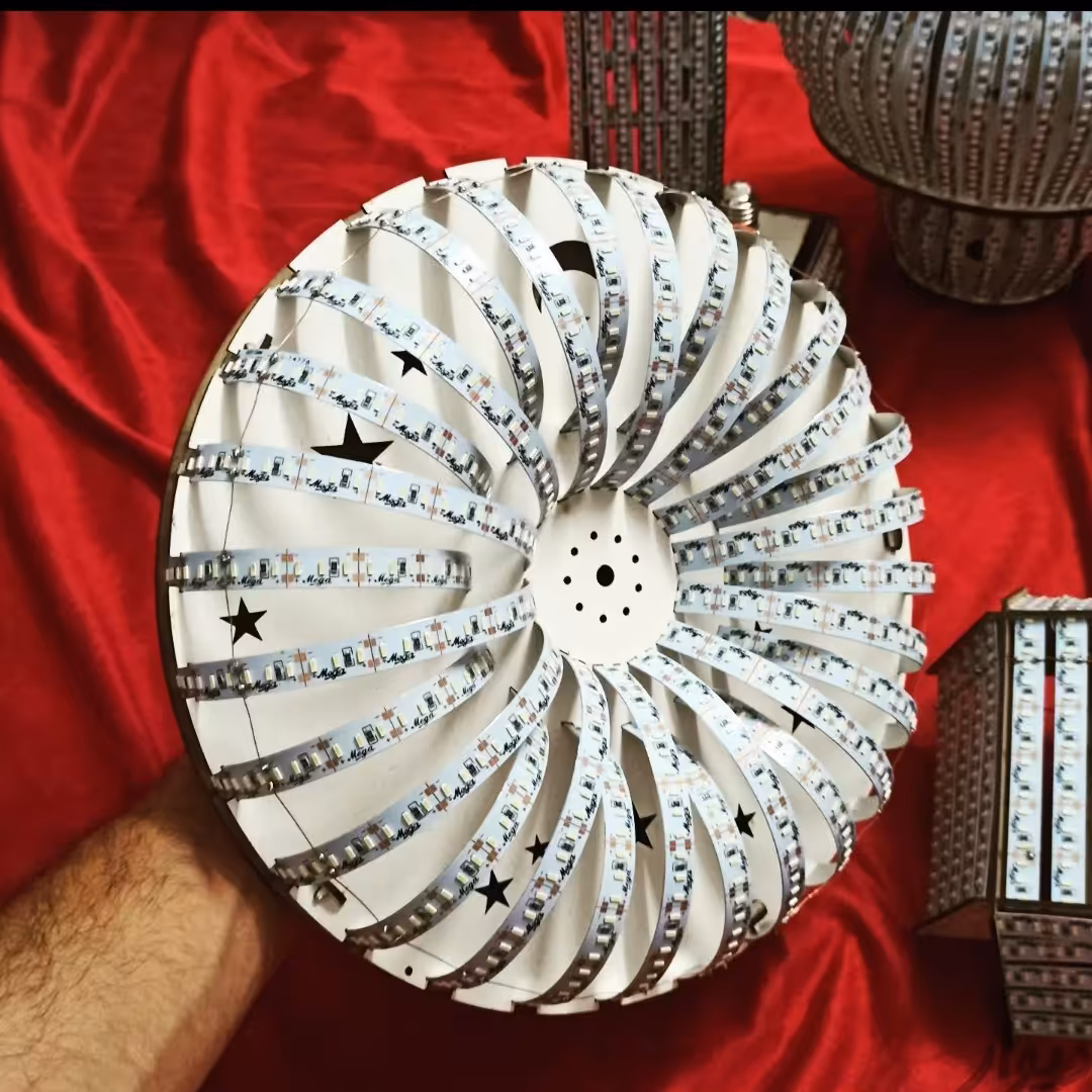 لامپ کم مصرف دست سازsmd مدل خورشیدی 