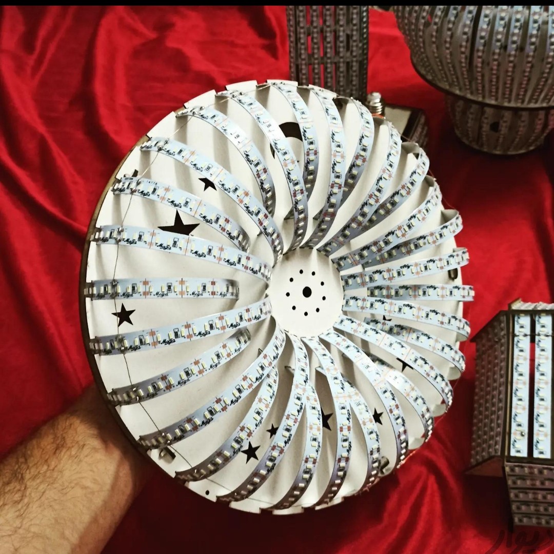 لامپ کم مصرف دست سازsmd مدل خورشیدی