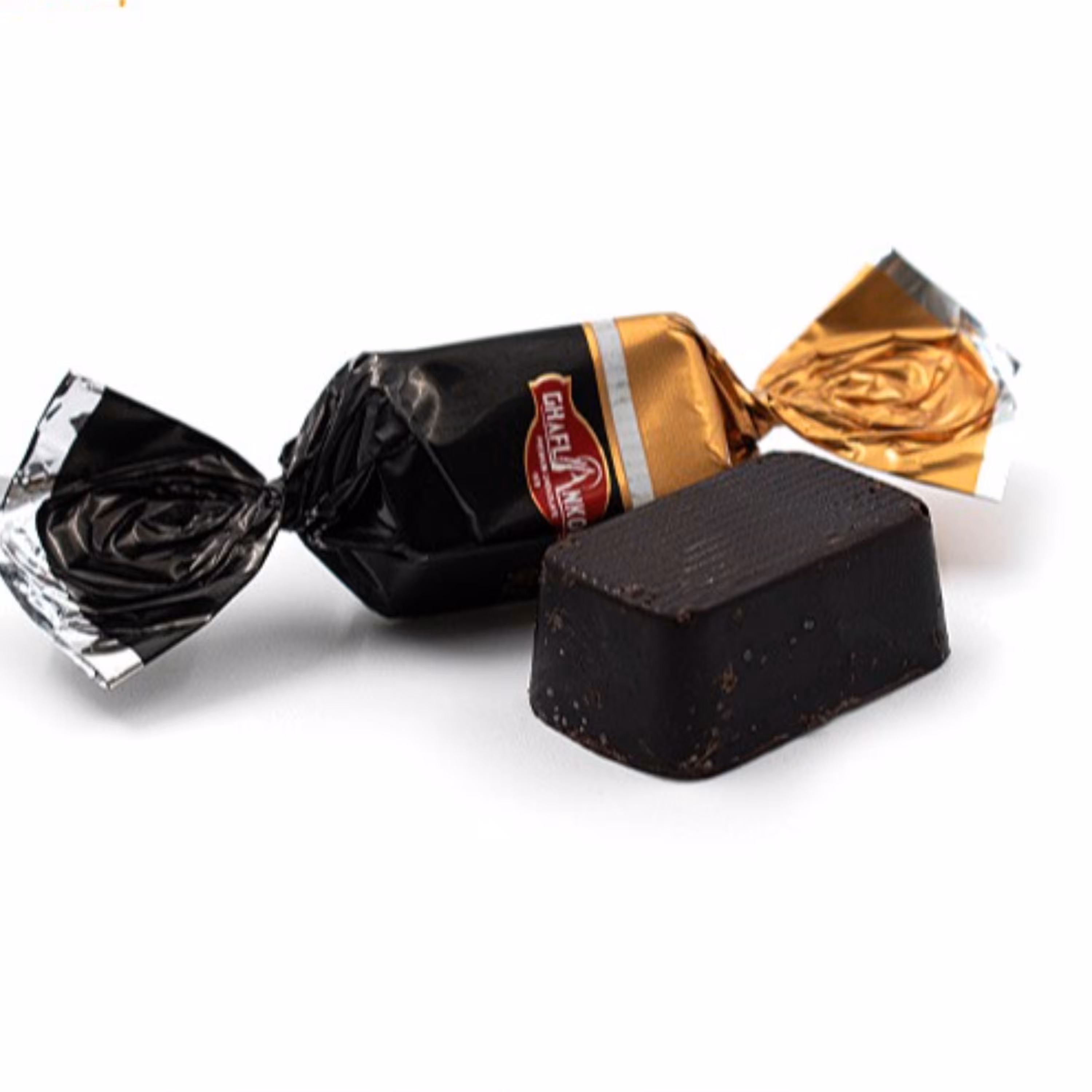 شکلات تلخ 90 درصد 6گرمی قافلانکوه 200 گرمی غرفه آجیل خشکبار مهران