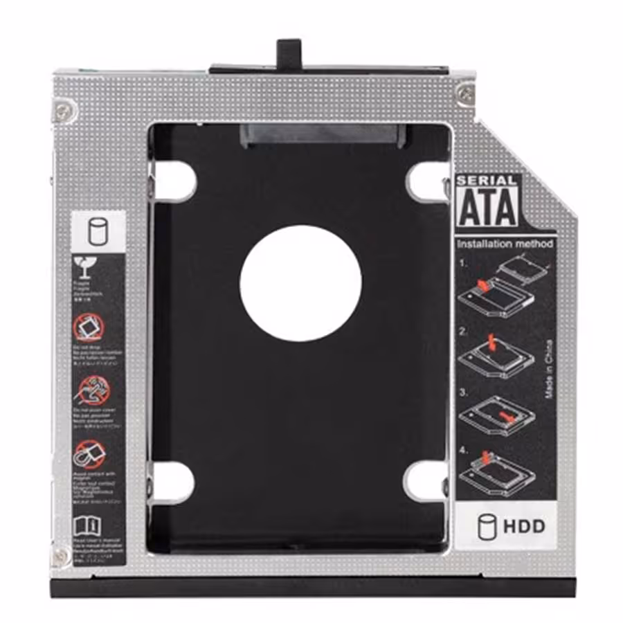 قیمت و خرید براکت هارد دیسک اینترنال لپ تاپ مدل Super Slim 9.5mm | یاس ارتباط