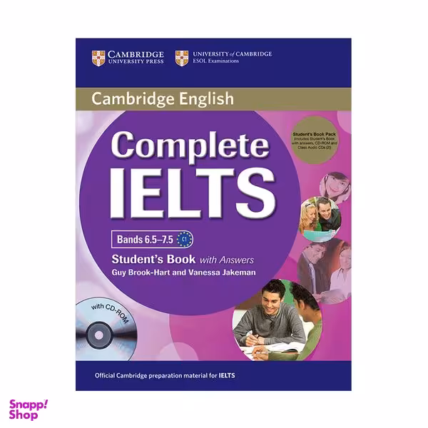 کتاب زبان Cambridge English Complete Ielts C1 همراه با کتاب کار و CD انتشارات کمبریج