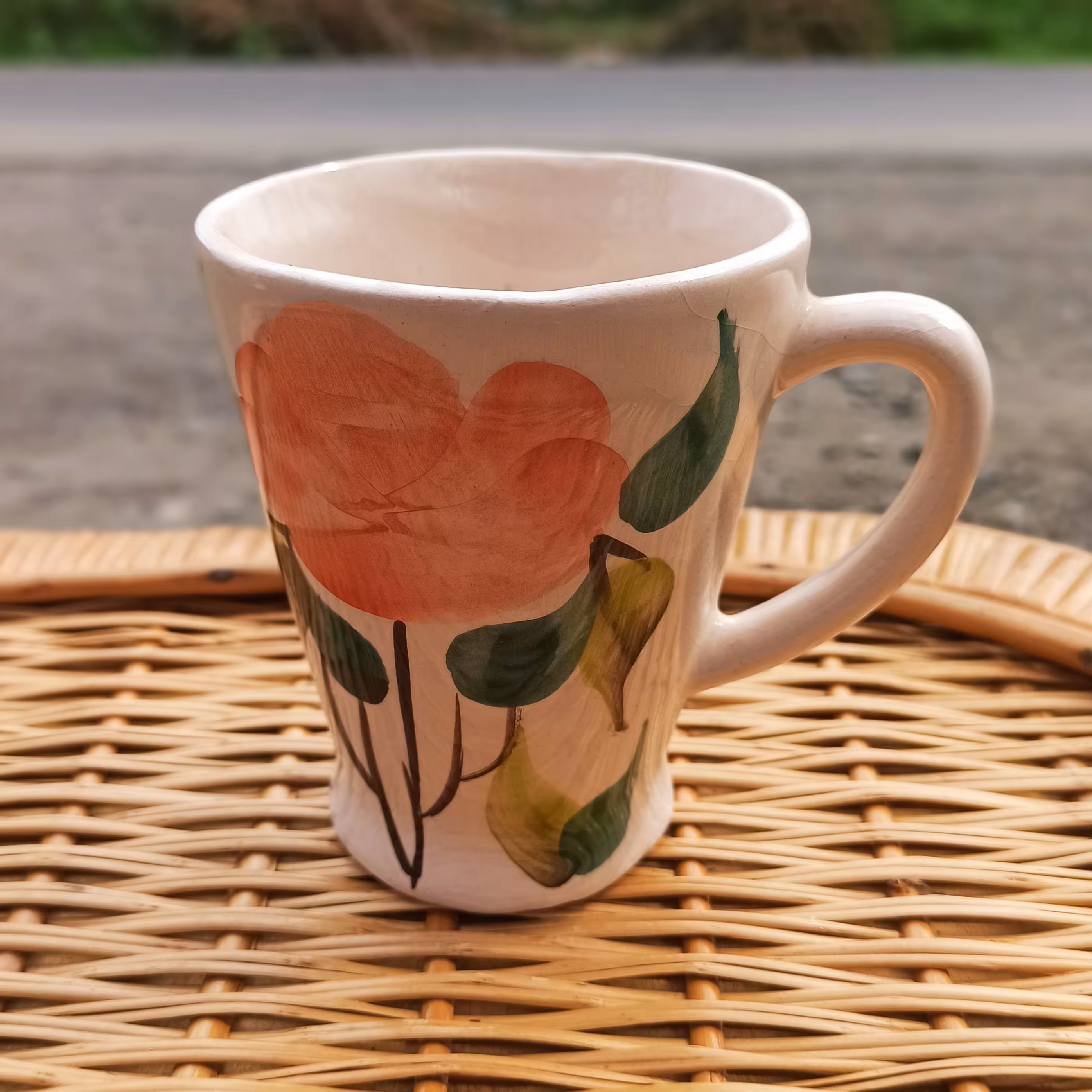 🌿 لیوان سرامیکی با کیفیت لعاب شیشه 🌿