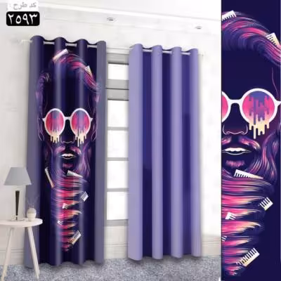 پرده تصویری طرح امی