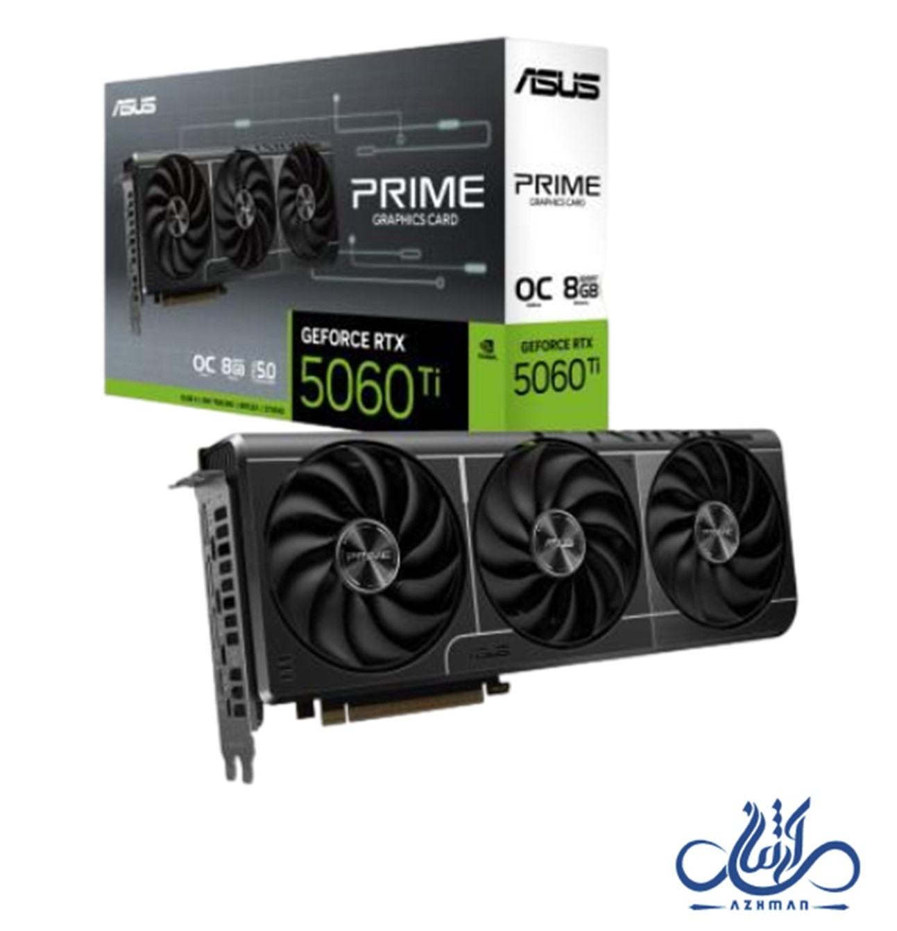 کارت گرافیک ایسوس مدل PRIME GeForce RTX 5060 TI 8GB OC Edition