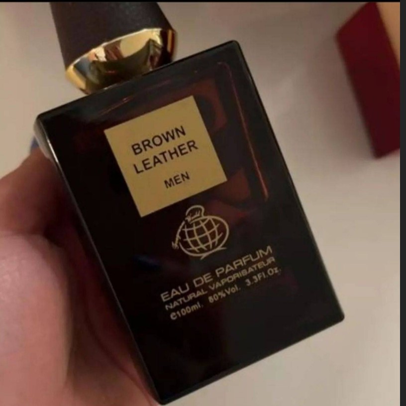 عطر ادکلن براون لدر مردانه فرگرانس ورد گرم تلخ و تند