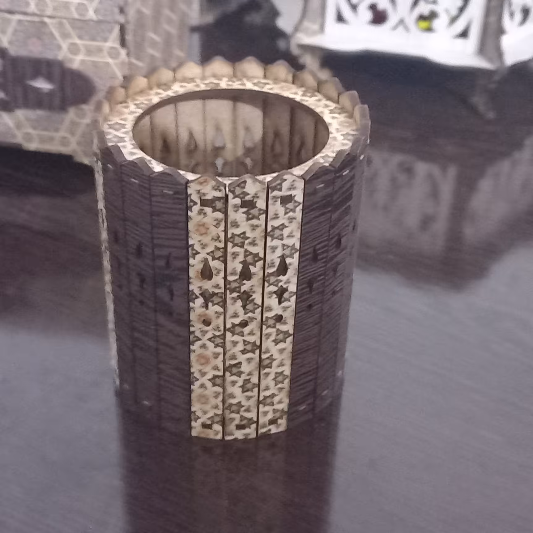  جا خودکاری ام دی اف طرح مشبک 