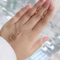 نیم ست کارتیه قلبی ژوپینگ