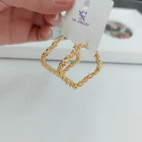 گوشواره کد10916طرح طلا.برند محبوب ysx.آبکاری طلا.رنگ ثابت.ضدحساسیت