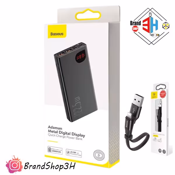 شارژر همراه (پاور بانک) بیسوس مدل Adaman ظرفیت 10000mAh