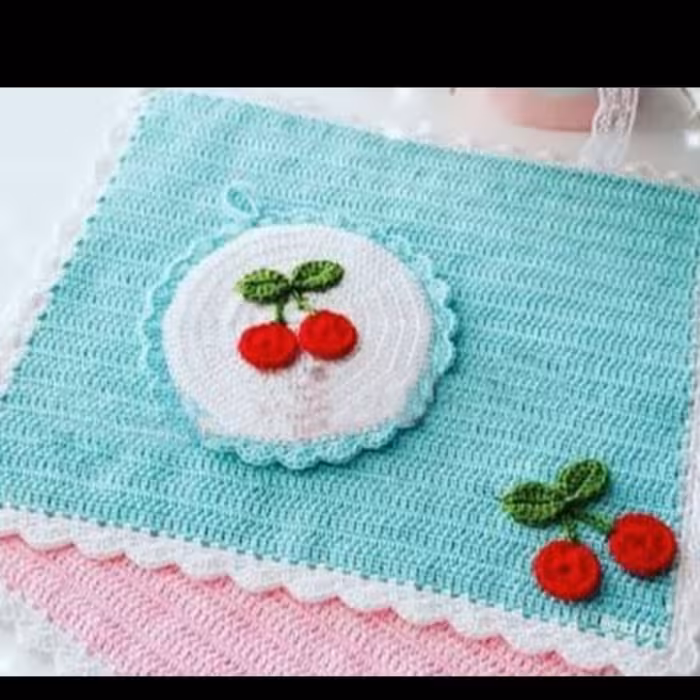 دستمال بافتنی آشپزخانه 