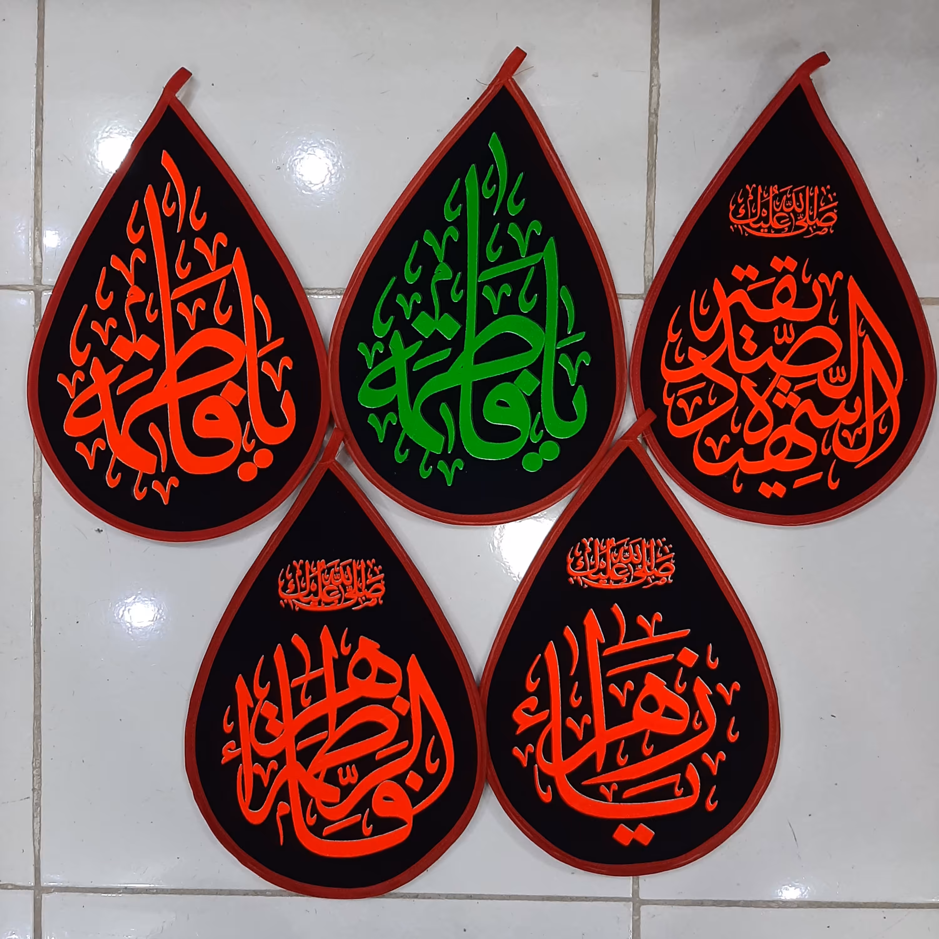 پرچم مخمل اشکی 25 در 35