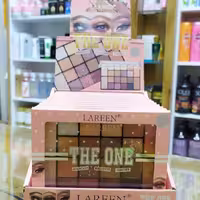 پالت سایه چشم و رژگونه و هایلایتر برند لارن  مدل The one