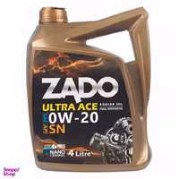 روغن موتور خودرو زادو مدل 0W20-SN-16000 ULTRA ACE حجم 4 لیتر