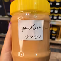 معجون کره بادام زمینی و عسل طبیعی 400 گرم