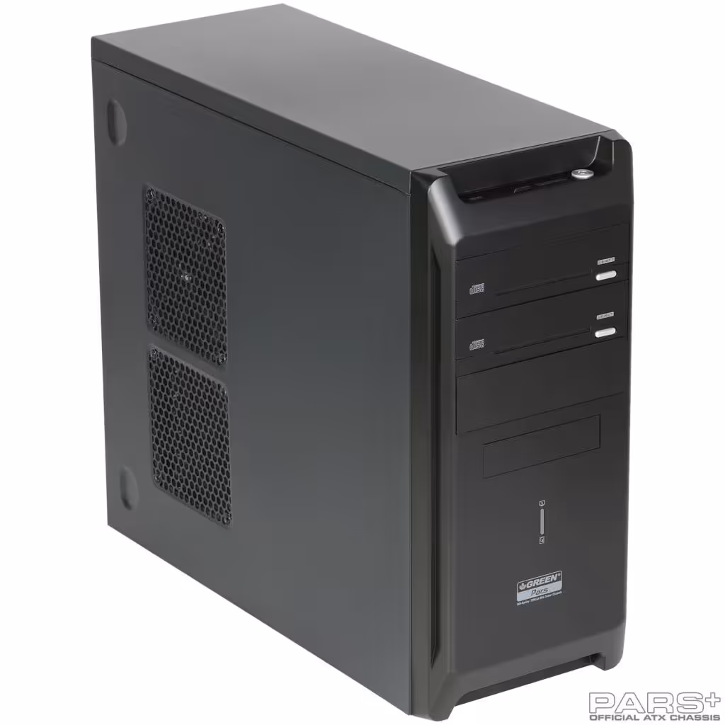کیس کامپیوتر گرین استوک CASE GREEN Pars Plus