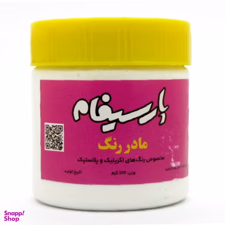 رنگ سفید پارسیفام مدل DCO-W وزن 350 گرم