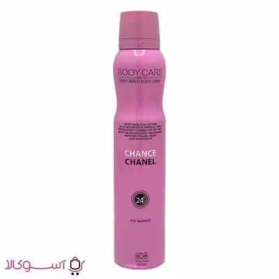 اسپری خوشبو کننده بدن زنانه بادی کر مدل chance chanel حجم 200 میل