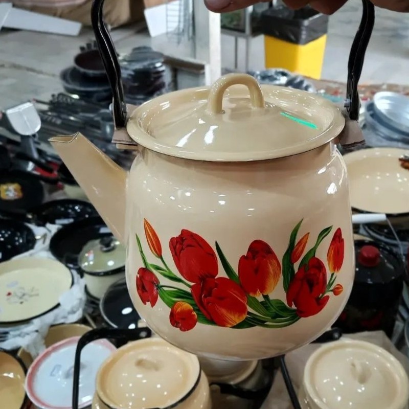 کتری لعابی 3.5 لیتری روس