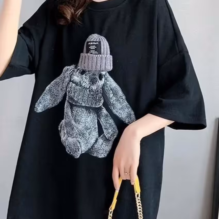 تیشرت لانگ چاپی برجسته کلاه دار مدل خرگوش کلاه دار

رنگبندی  تصویر

سایزبندی  M L XL XXL

کیفیت جنس نخ پنبه