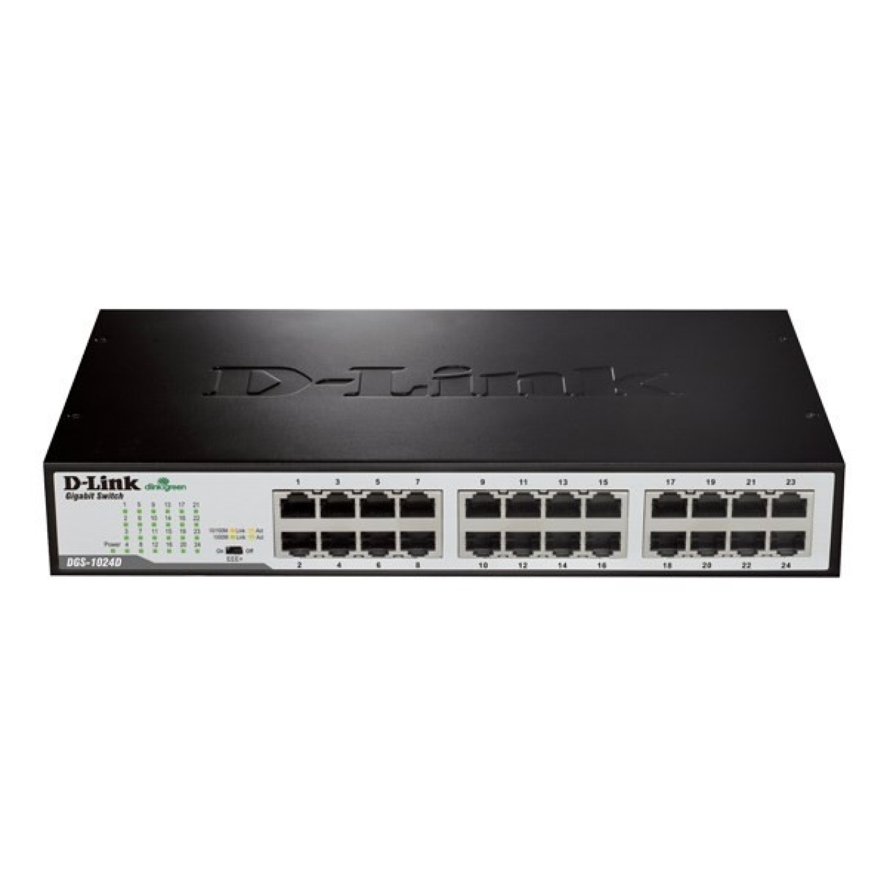 سوییچ 24 پورت گیگابیتی، غیر مدیریتی و دسکتاپ دی-لینک مدل DGS-1024D