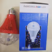 لامپ ال ای دی رقص نور چرخان