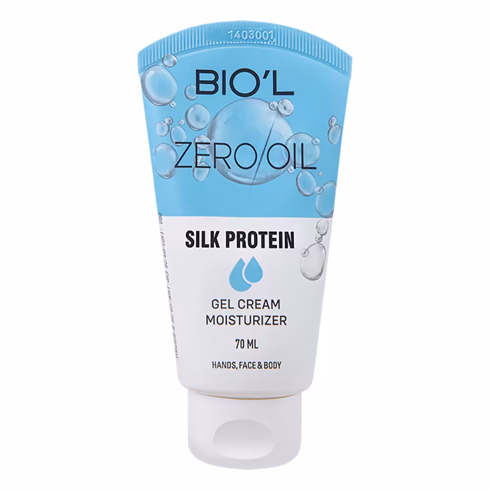 بیول زیرو اویل کرم ژل آبرسان دست و صورت پروتئین ابریشم