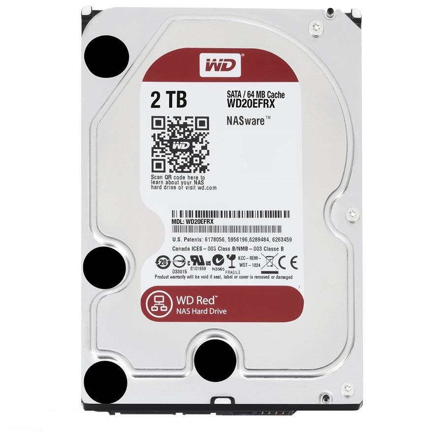هارددیسک اینترنال وسترن دیجیتال سری Red ظرفیت 2 ترابایت