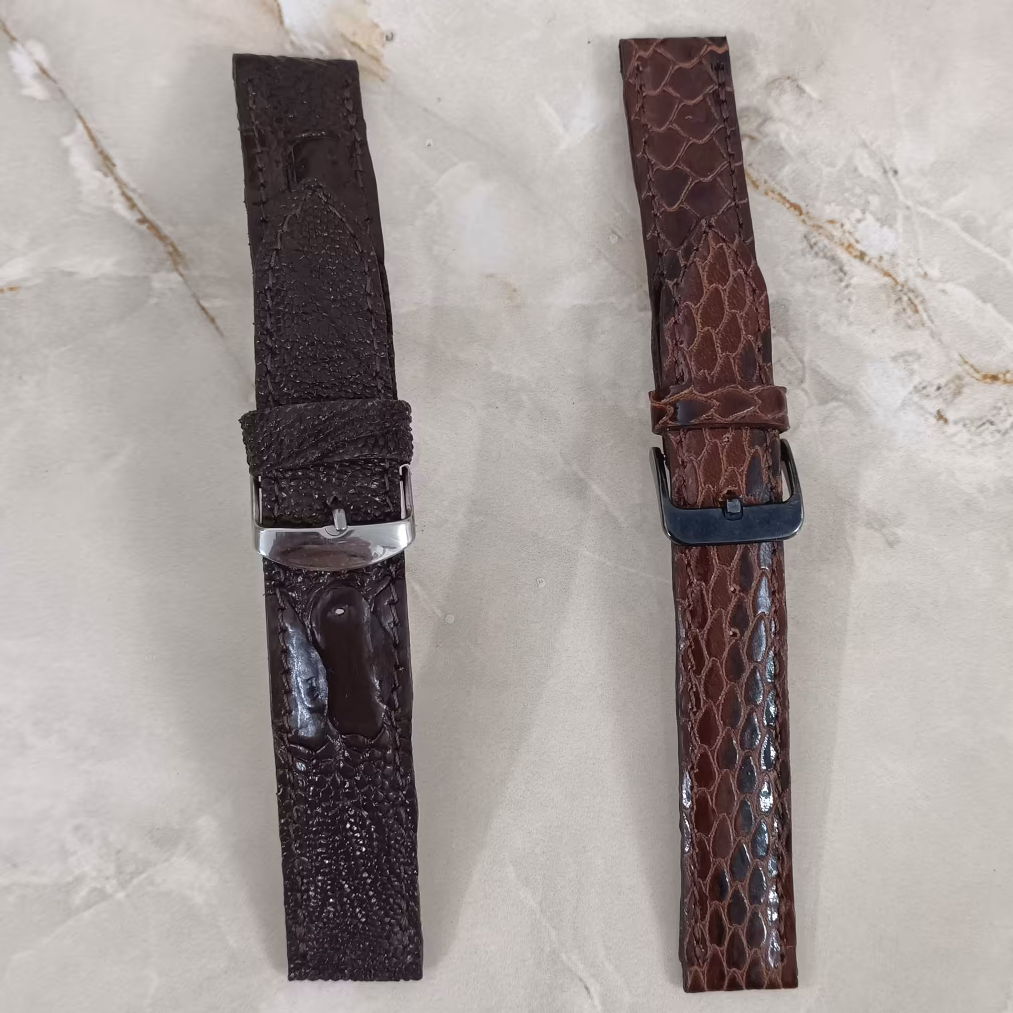 بند ساعت پوست ماری 