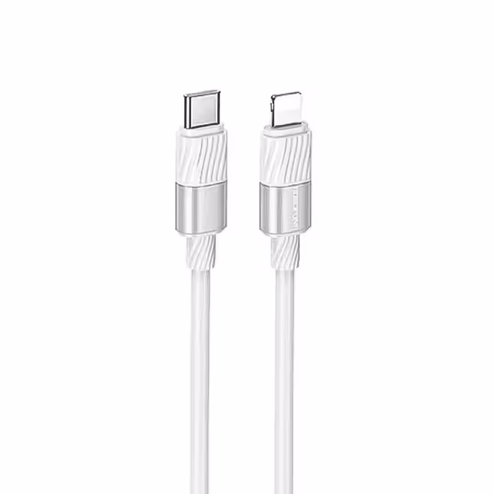 کابل تایپ سی به لایتنینگ 27W بروفون مدل BX106 طول 1 متر