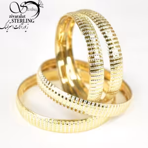 النگو نقره طرح طلا کد13