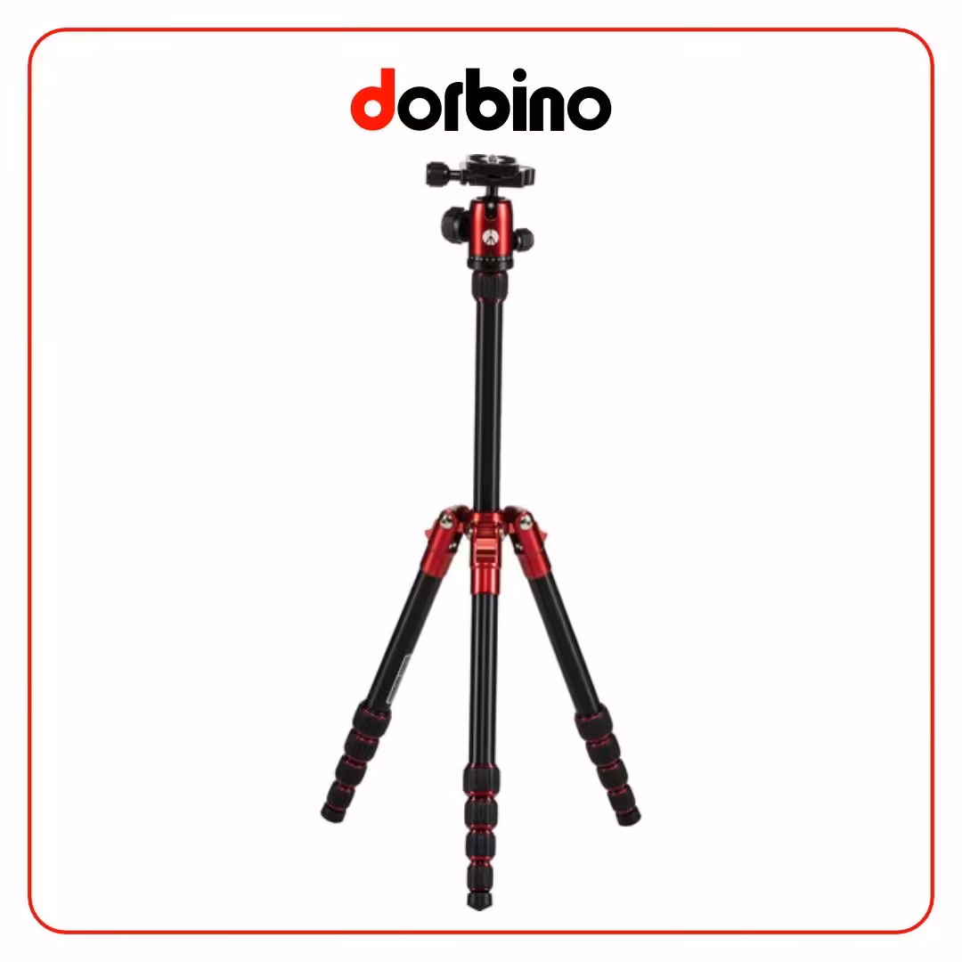 سه پایه عکاسی مانفرتو Manfrotto Element Small Aluminum Traveler Tripod (Red) - فروشگاه دوربین دوربینو
