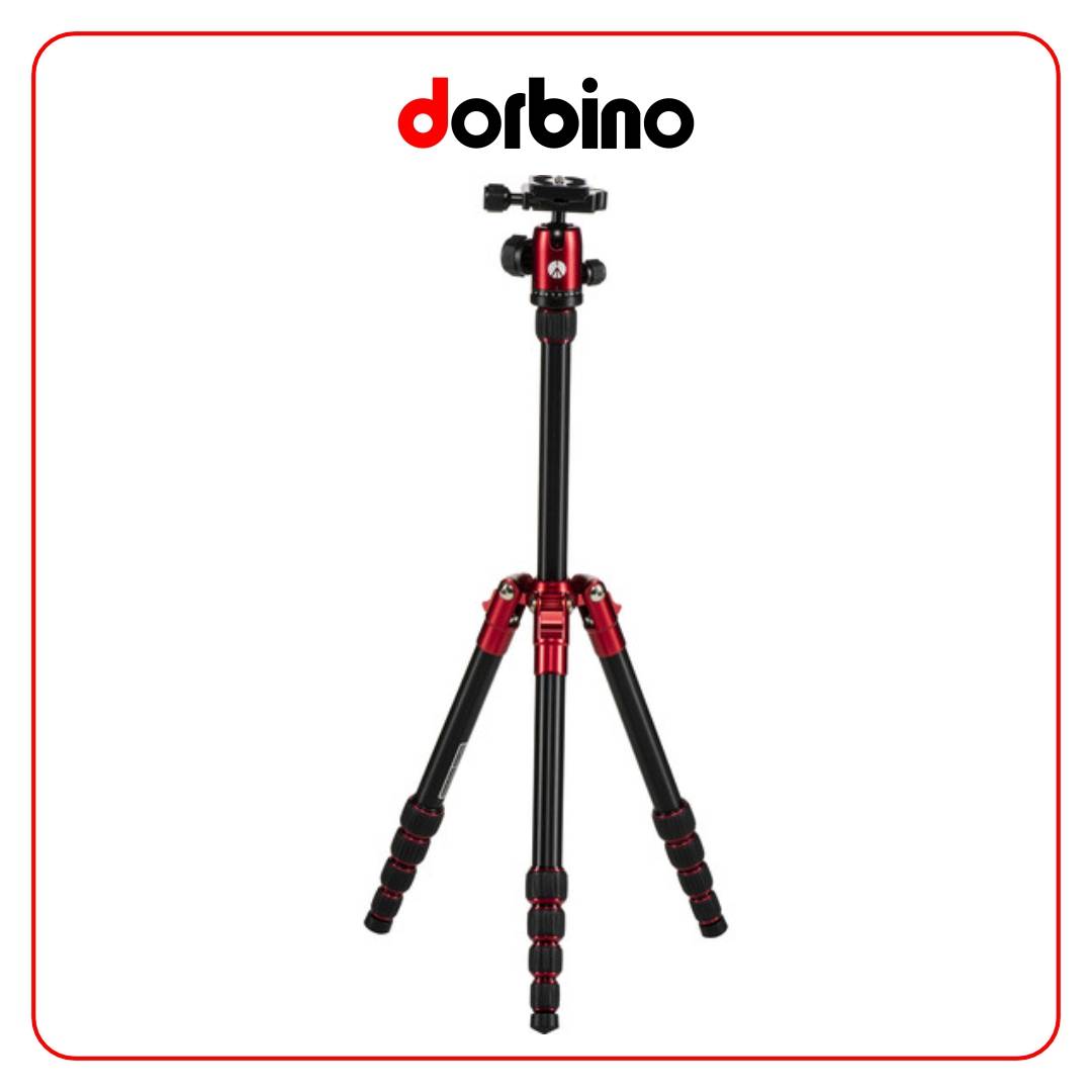 سه پایه عکاسی مانفرتو Manfrotto Element Small Aluminum Traveler Tripod (Red) - فروشگاه دوربین دوربینو