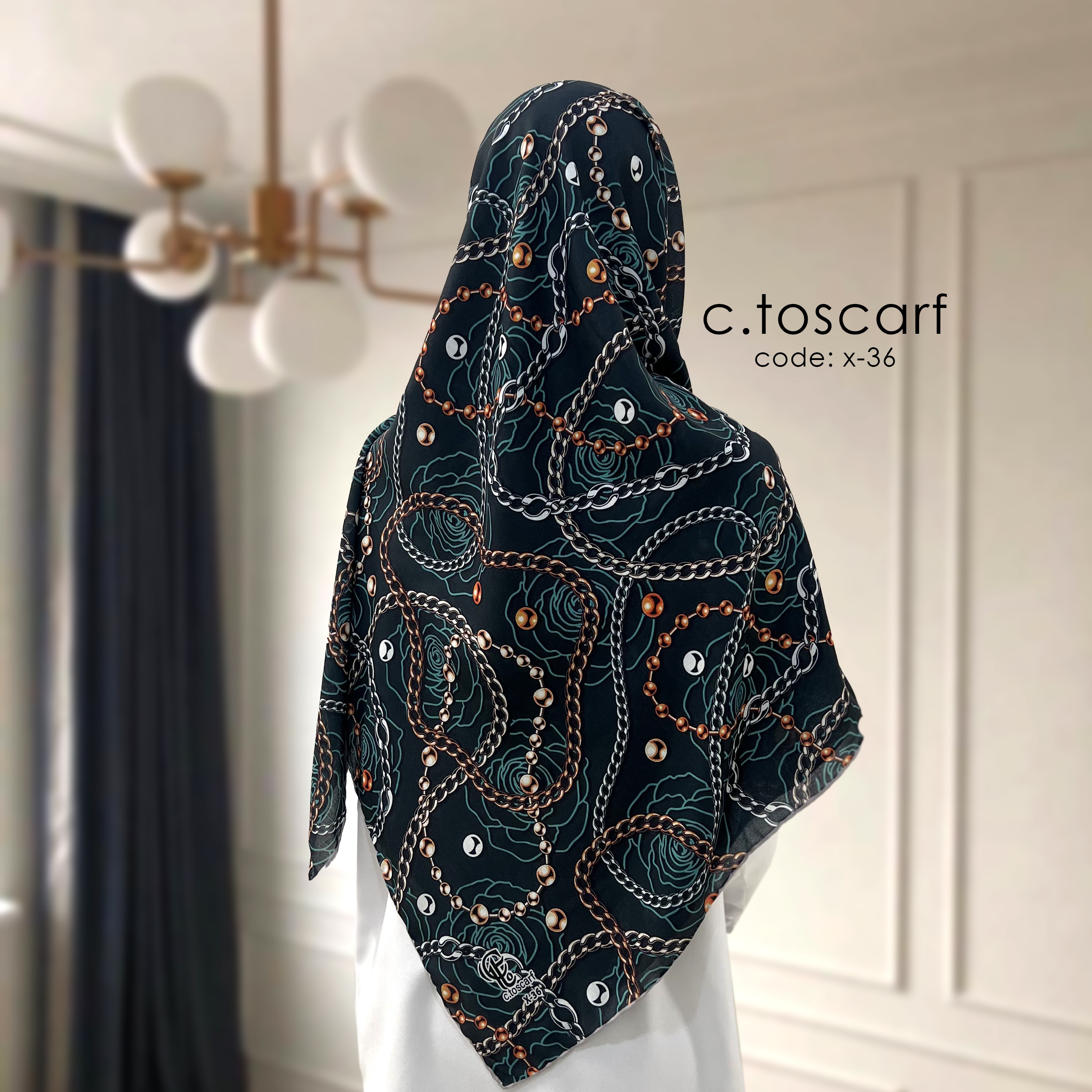 روسری نخی خنک و لطیف نخ کاستوم