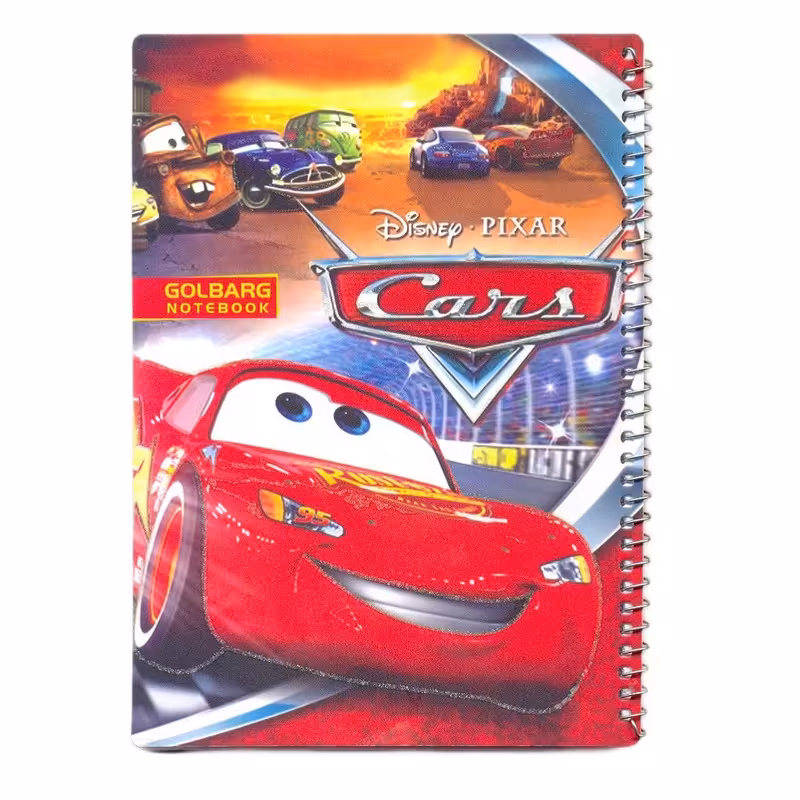 دفتر مشق 50 برگ گلبرگ طرح مک کویین کد 626