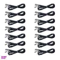 کابل تلفن کد 005 طول 2 متر بسته 14 عددی