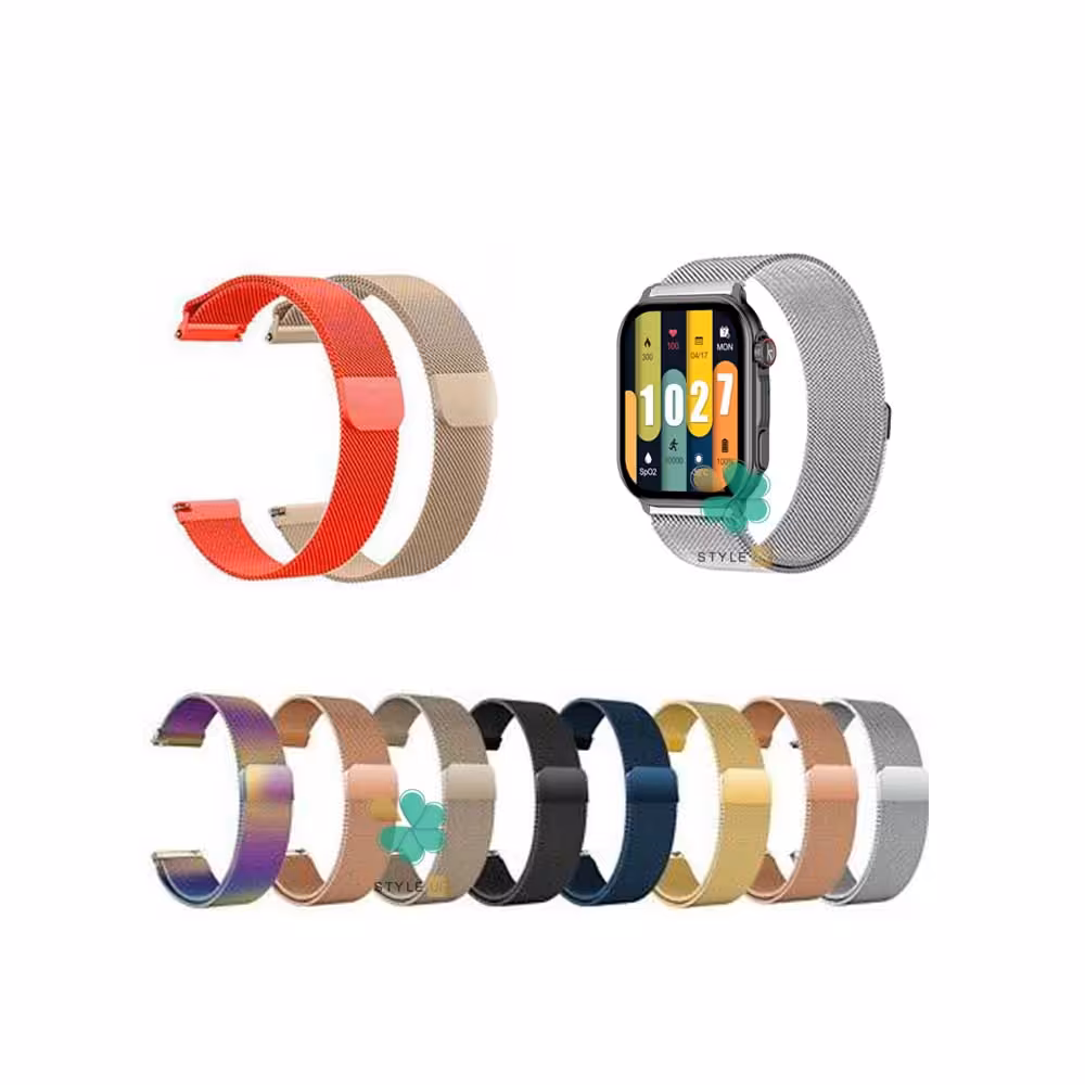 بند ساعت استیل New Milanese مناسب Xiaomi Kieslect Calling Watch KS Pro