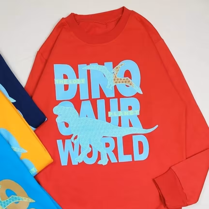 بلوز آستین بلند پسرانه