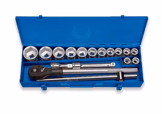 جعبه بکس نووا 17 پارچه 3/4 اینچ nova nts 7204