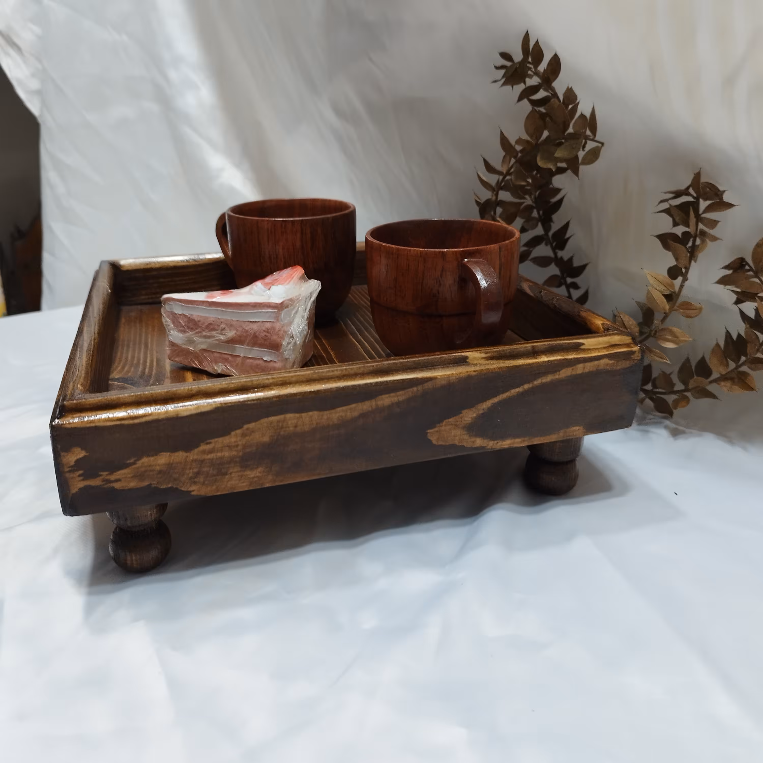 رایزر چوبی پایه دار