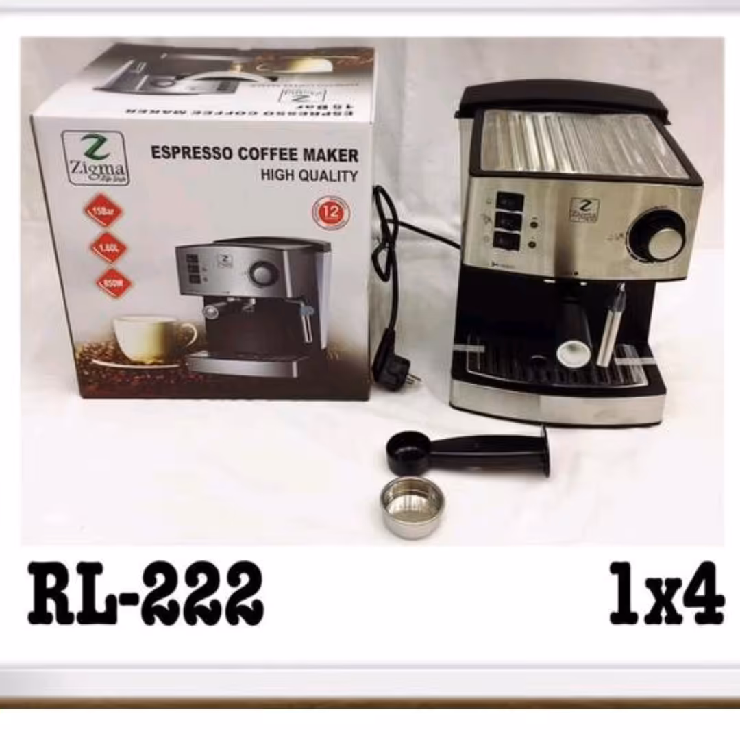 اسپرسو ساز زیگما15بار  ( ارسال رایگان) اسپرسو ساز زیگما(6 ماه ضمانت فروشگاهی)