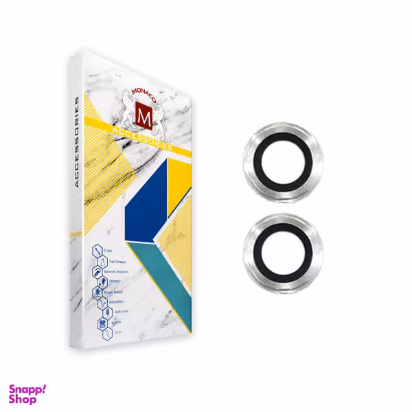 محافظ لنز دوربین موناکو مدل M ASSURED مناسب برای گوشی موبایل اپل iPhone 13