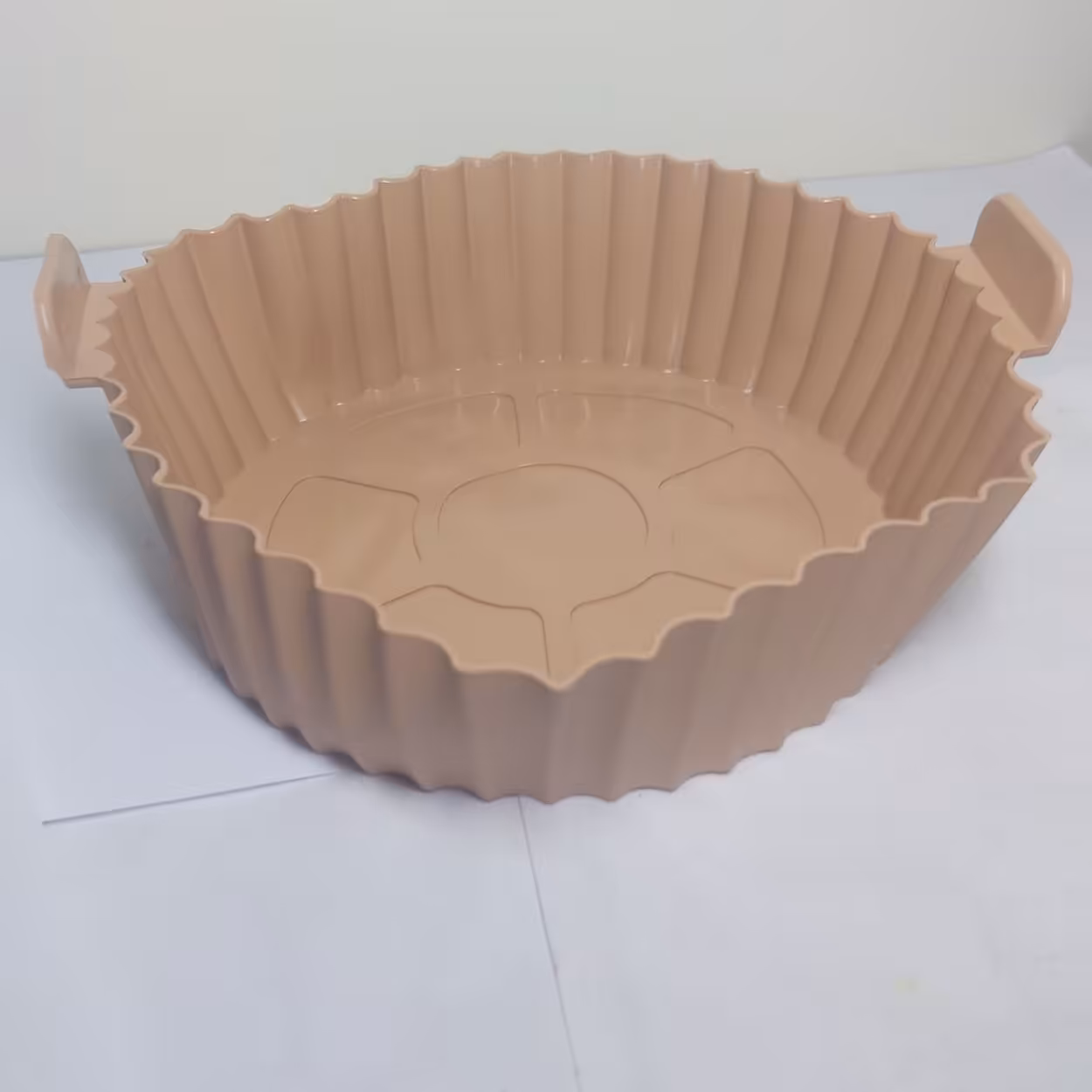 قالب سیلیکونی سرخ کن و هواپز سایز 14 رنگ قهوه ای