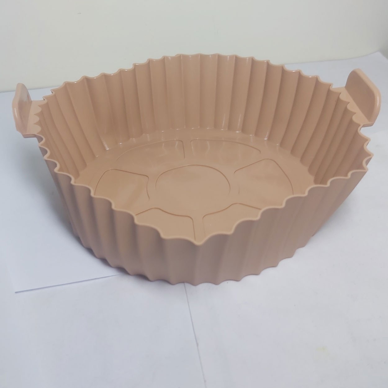 قالب سیلیکونی سرخ کن و هواپز سایز 14 رنگ قهوه ای