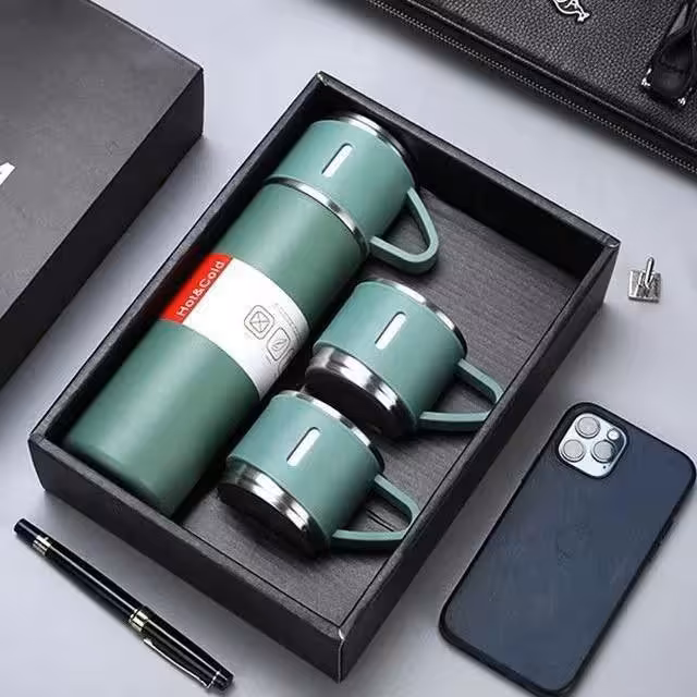 فلاسک وکیوم سه لیوانه