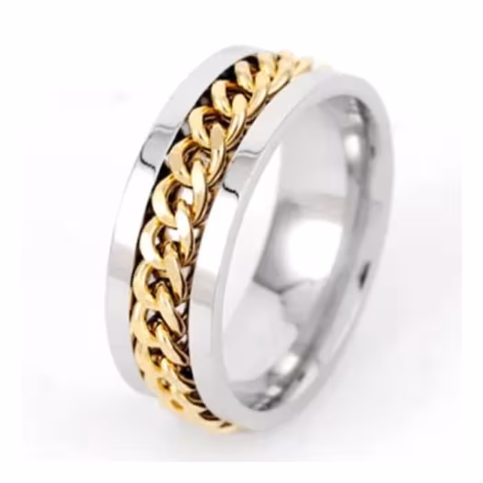 حلقه رینگ ساده اسپینردار 
 
