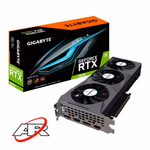 کارت گرافیک گیگابایت مدل RTX 3070 EAGLE OC 8GB