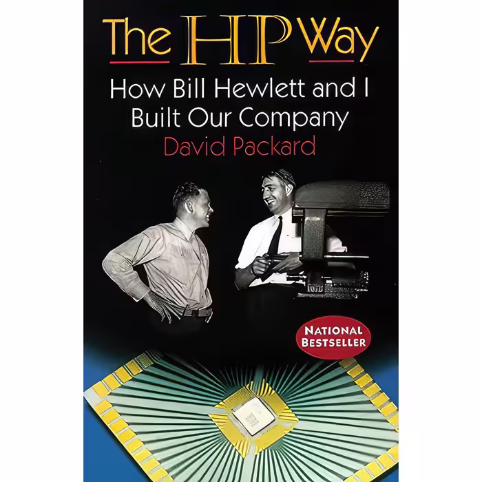 کتاب زبان اصلی HP Way The اثر David Packard انتشارات HarperPB