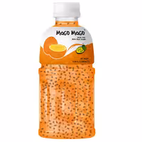 نوشیدنی مگو مگو MaGo MaGo طعم پرتقال ( تخم شربتی) 320 میل 24 عددی 