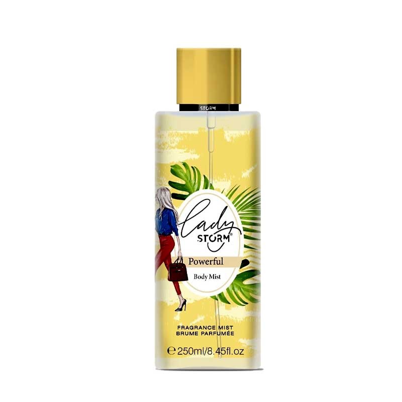 بادی اسپلش زنانه مدل Powerfull استورم 250 میل